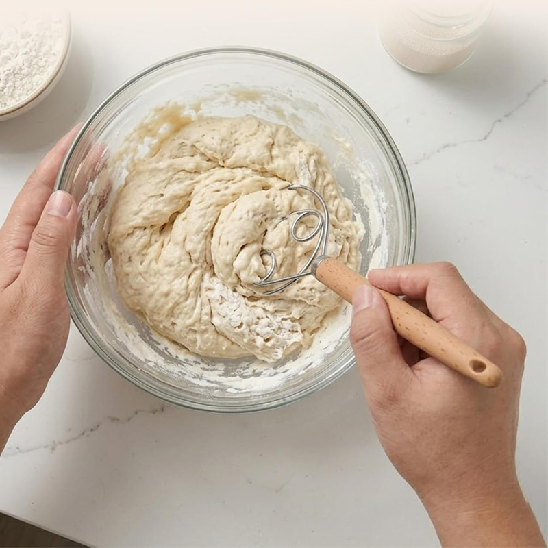 Batidor de Masa de Acero Inoxi - Danish Pancake Pan reseña y precio