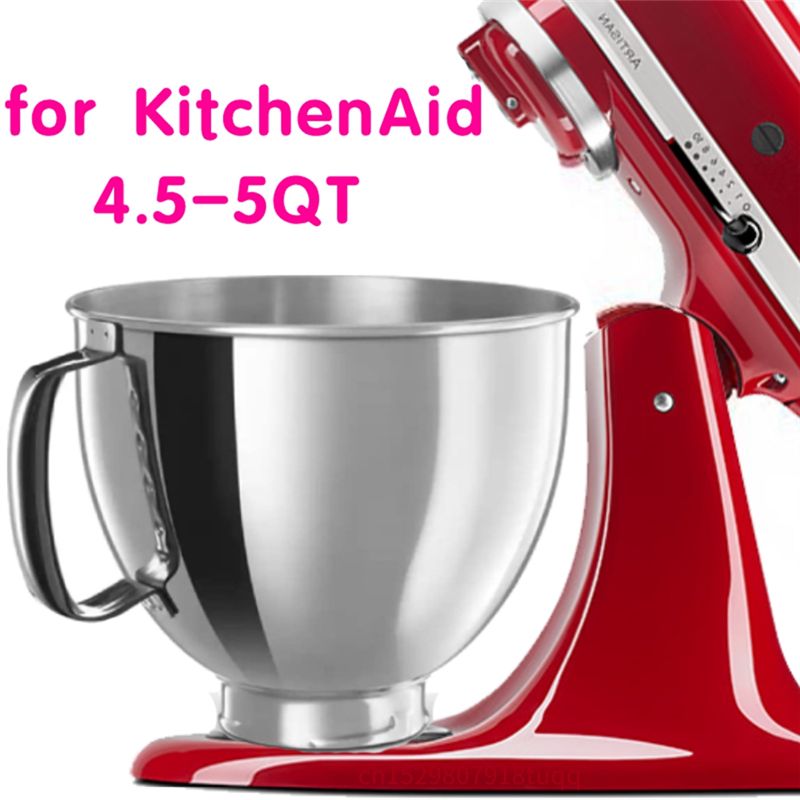 Recipiente mezclador de acero  - Kitchenaid Mixer Artisan 5Qt reseña y precio
