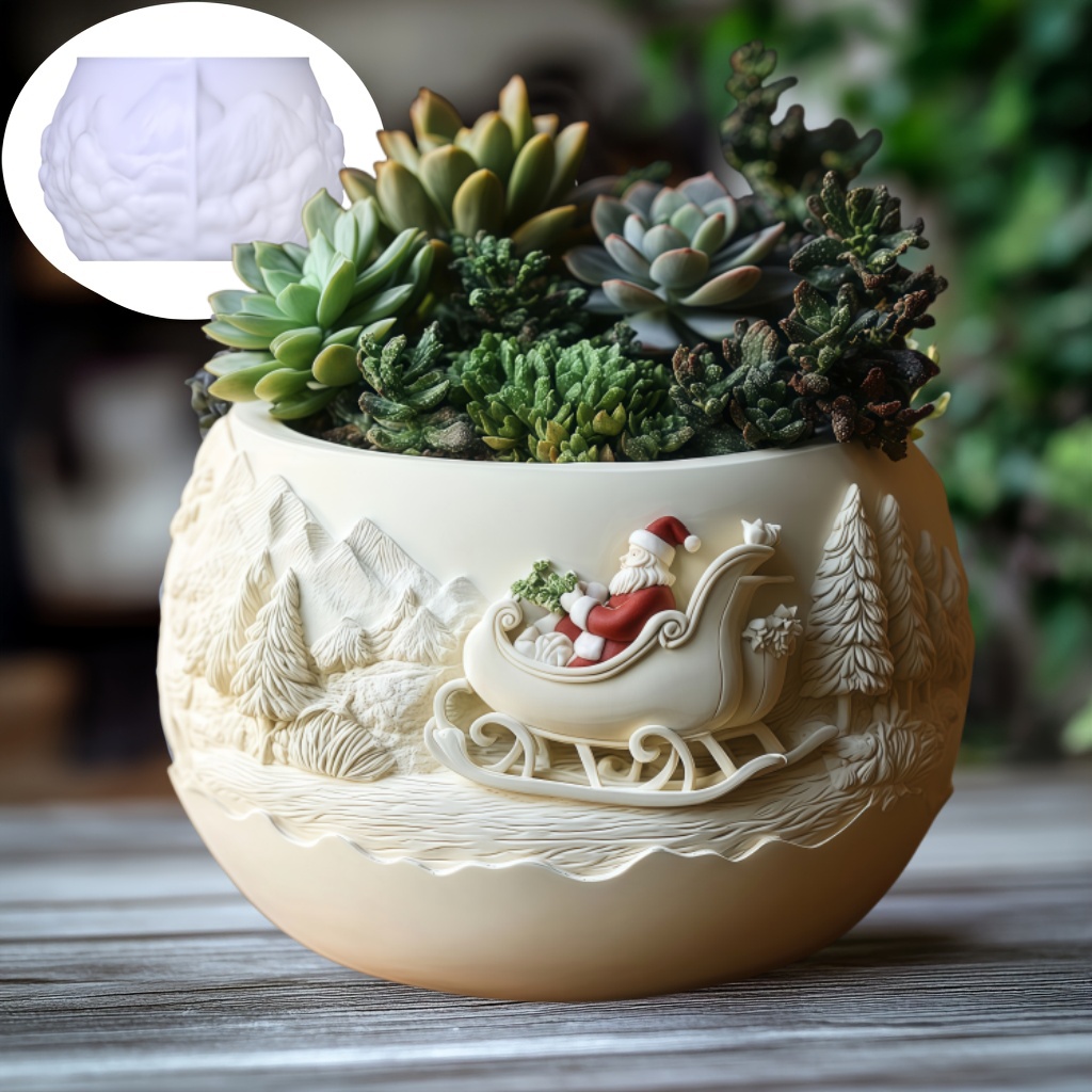 Trineo de cedro, vela en relie - Potsticker Mold reseña y precio