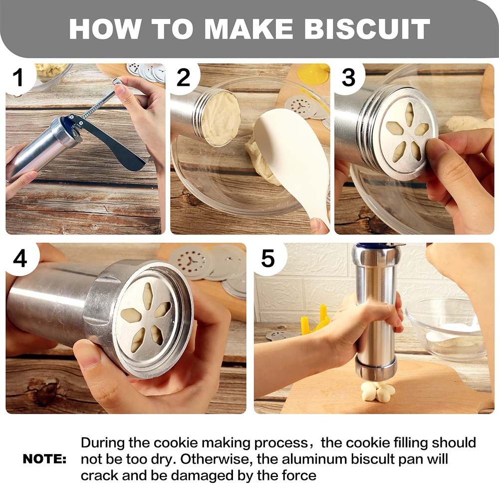 Kit de Pistola para Galletas,  - Churros Maker Gun reseña y precio
